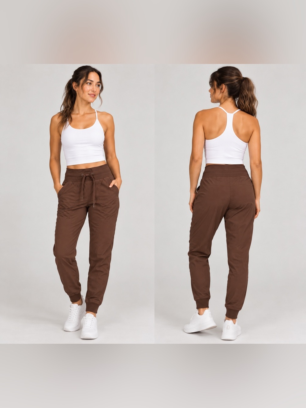 🤎 Lululemon Dance Studio Mid-Rise Jogger Full Length Size 2 Brown • MSRP $118 ✨